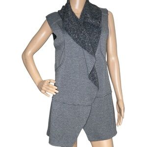 Altar'd State gray open vest medium